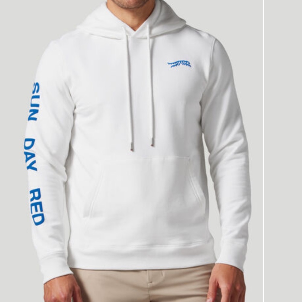 NWOT SUN DAY RED Sunday Hoodie - White M